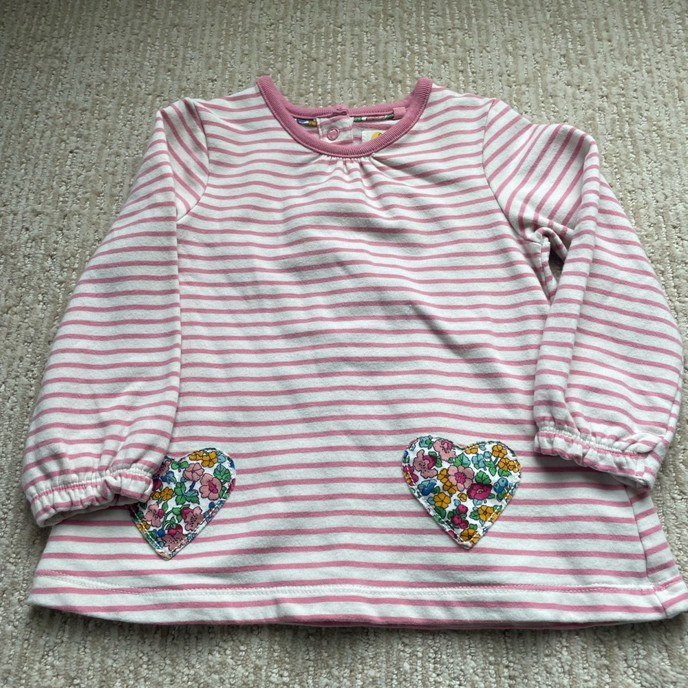 Baby boden heart shirt